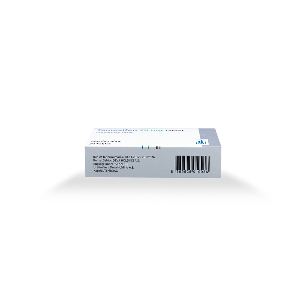 TAMOXIFEN 20 MG 30 TB TURKEY(Nolvadex)