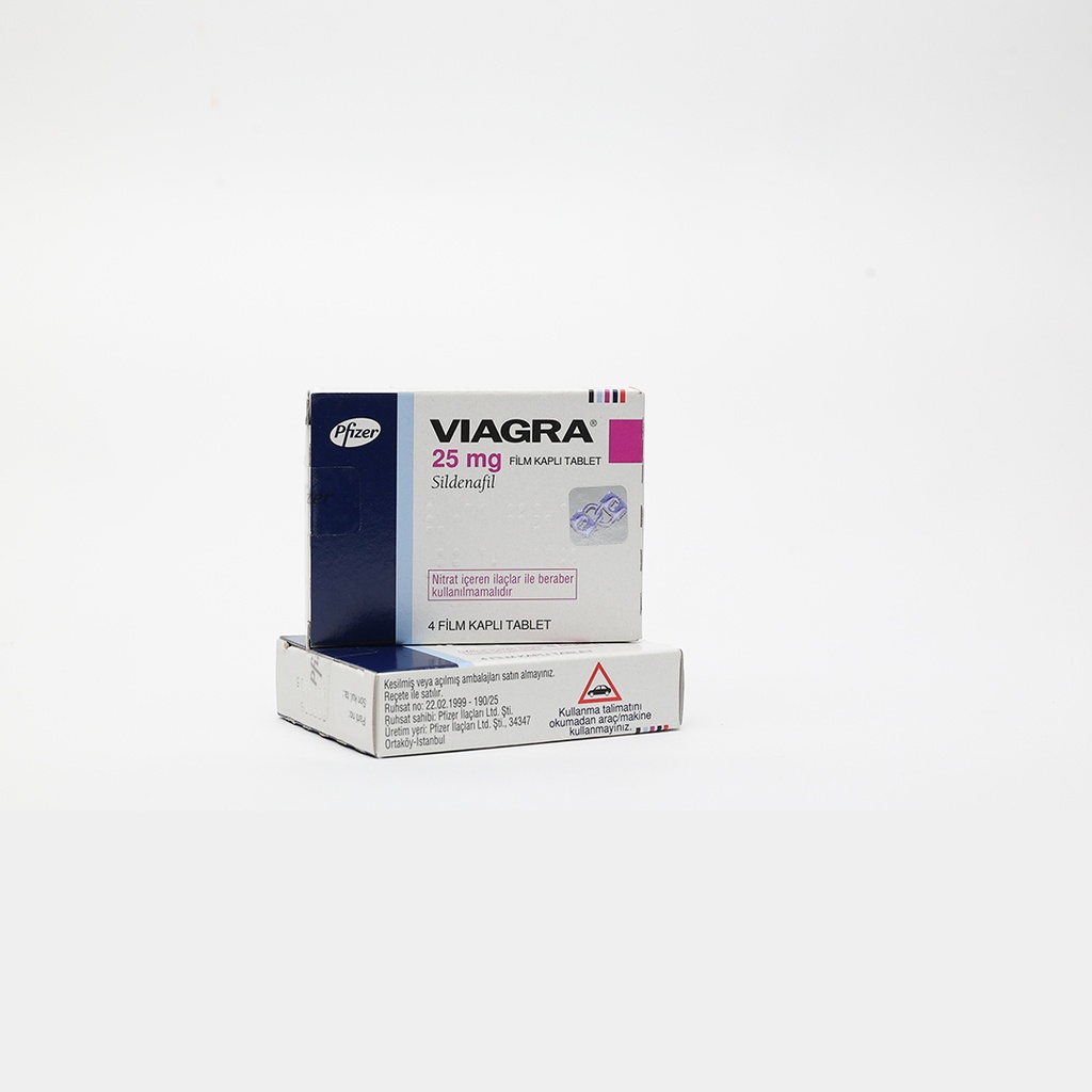 VIAGRA 25 MG 4 FTB (Sildenafil)