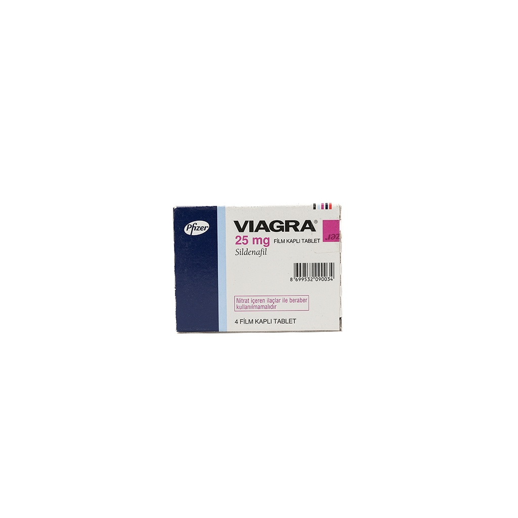 VIAGRA 25 MG 4 FTB (Sildenafil)