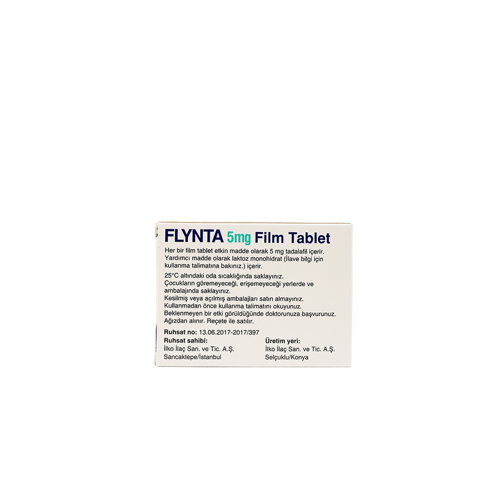 FLYNTA 5 MG 28 FTB (Tadalafil)