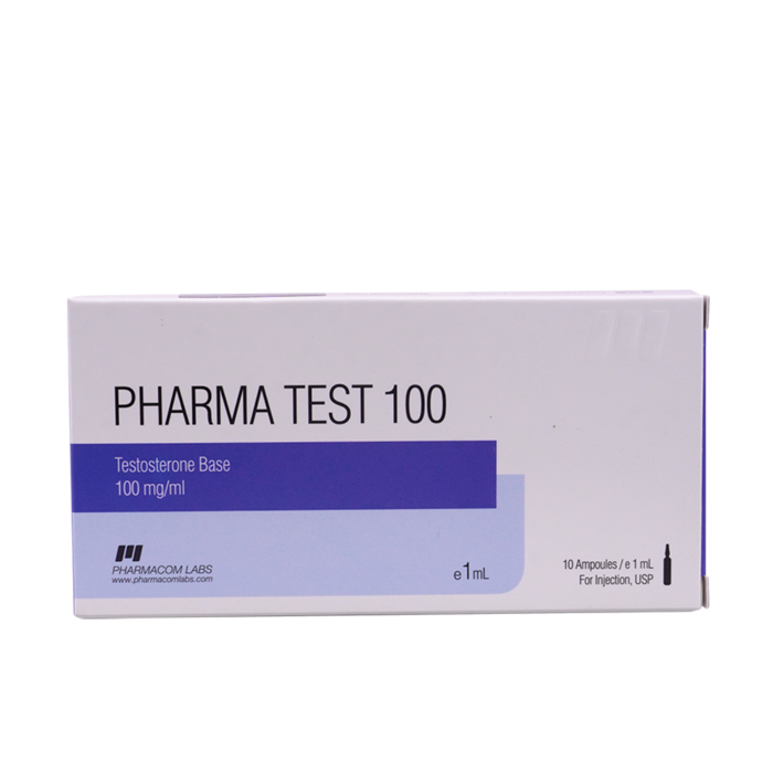 0001 PHARMATEST 100 Testosterone Base 100 MG 10 X 1 ML AMPULES