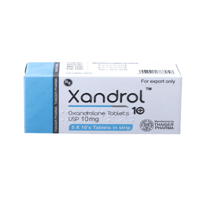 0001 Xandrol Oxandrolone 10mg x 50s