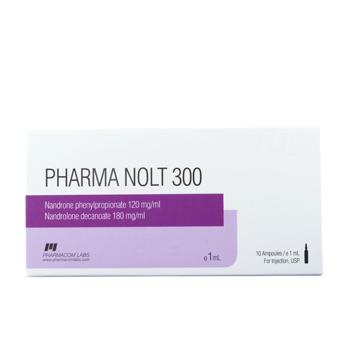 0002 PHARMANOLT 300 Blend of 4 Nandrolones 300 MG 10 X 1 ML AMPULES