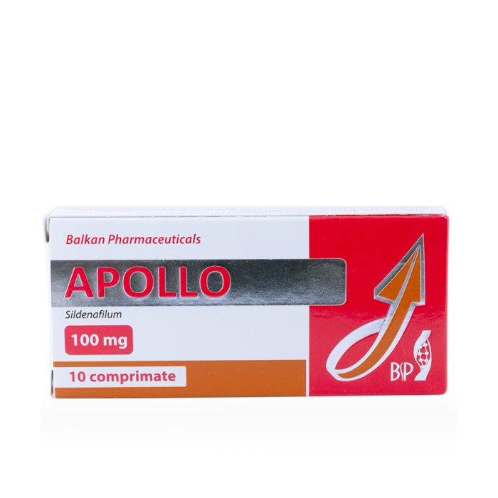 0025 Apollo Slidenafil 100mg 10 TAB