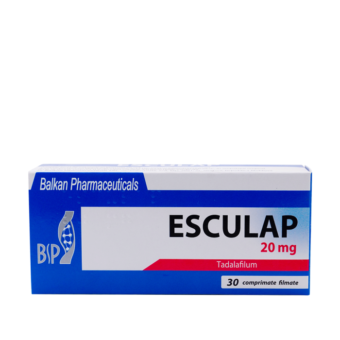 Esculap Tadalafil 20mg 30 TAB 0006 1