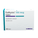 0019 EUTHYROX LEVOTIROKSIN SODYUM T4 100 MG 50 TB TURKEY