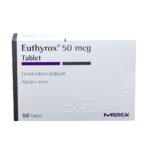 0020 EUTHYROX LEVOTIROKSIN SODYUM T4 50 MG 50 TB TURKEY